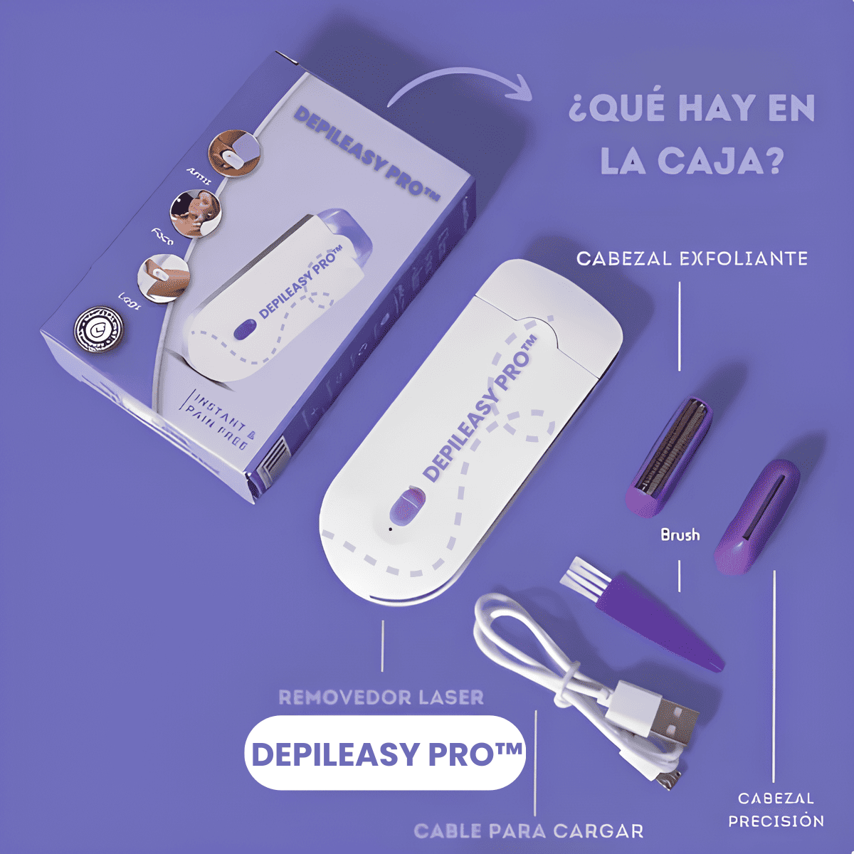 DEPILEASY PRO™ - Depiladora Sin Dolor